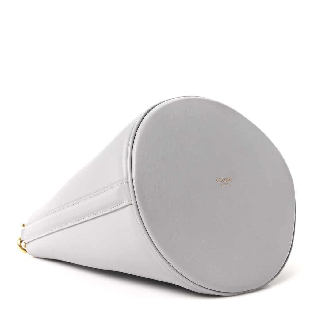 Smooth Calfskin Bucket 16 Bag Light Grey