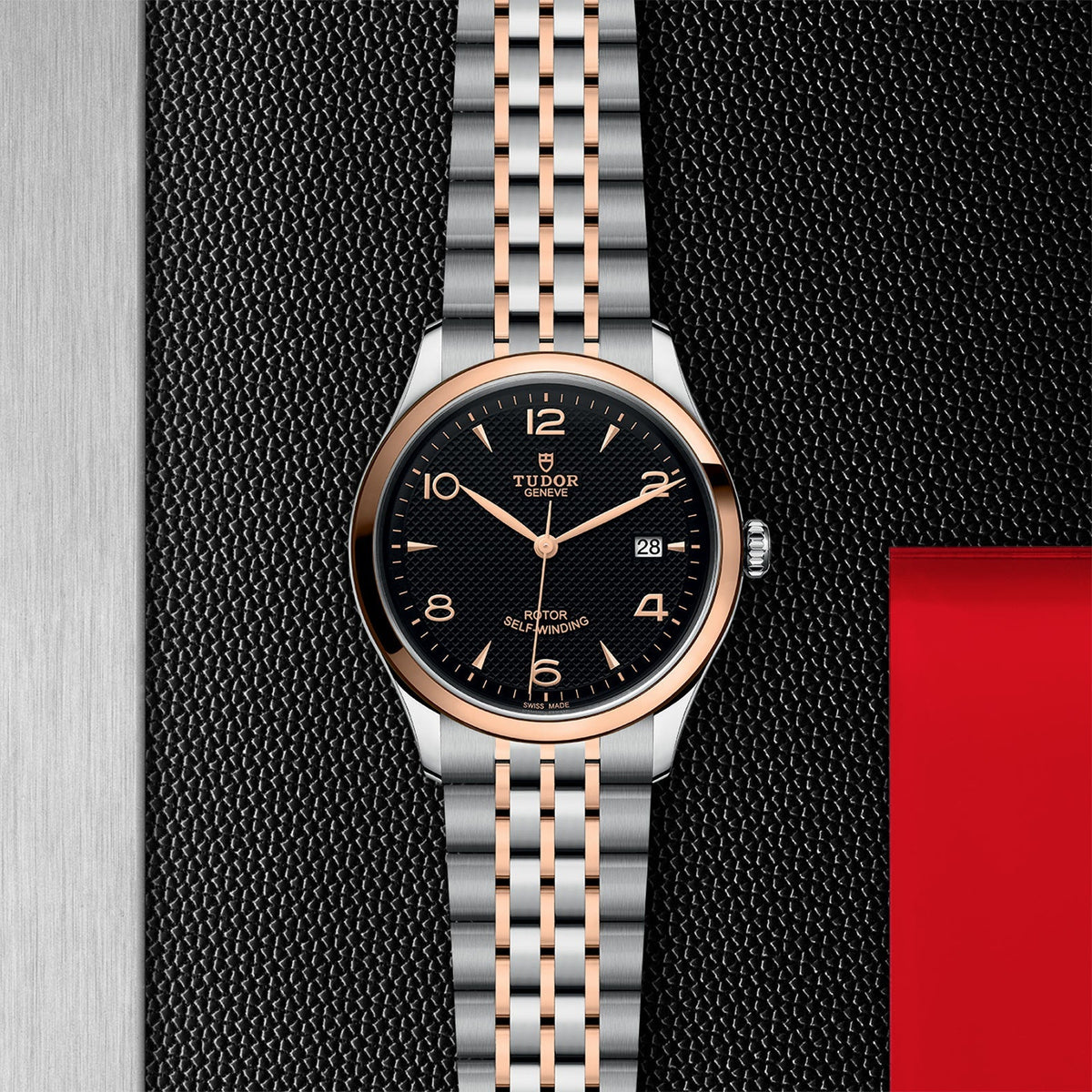 TUDOR 1926 39mm steel and Rose Gold M91551-0003