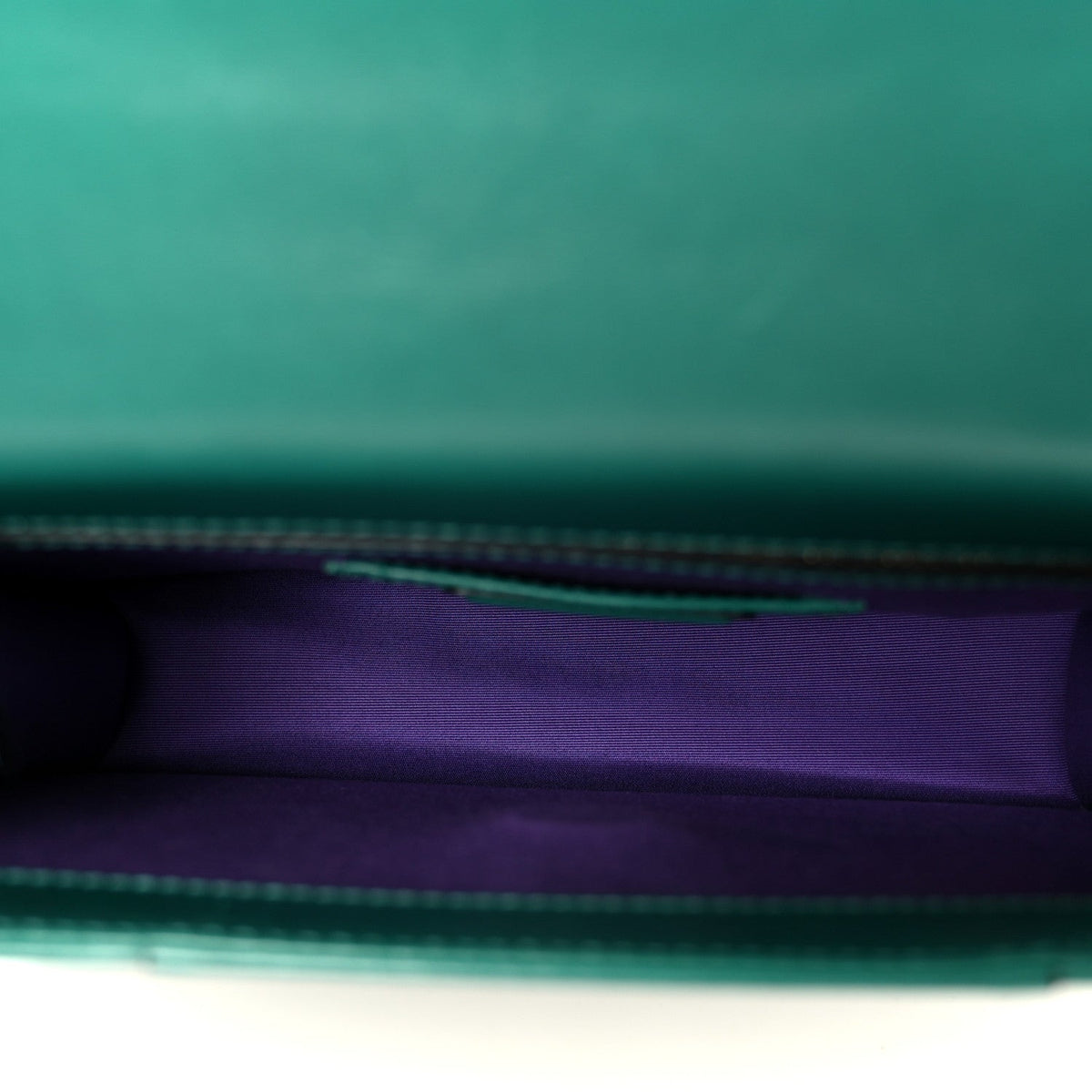 Calfskin Serpenti Forever Snake Strap Crossbody Bag Emerald Green