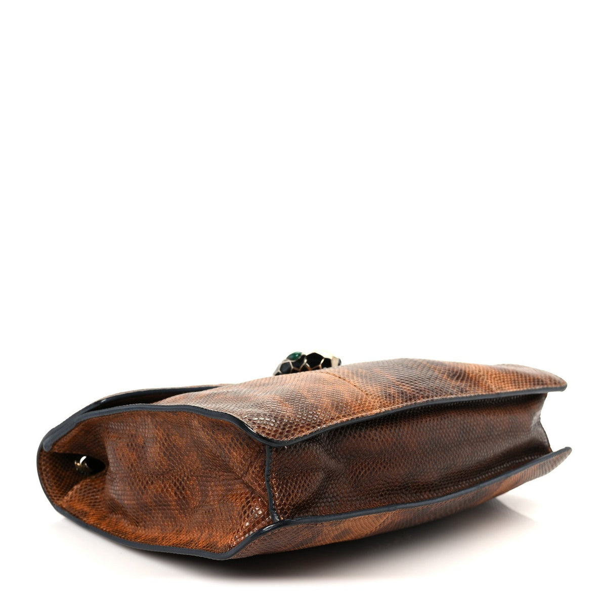 Karung Serpenti Forever Medium Shoulder Bag Brown