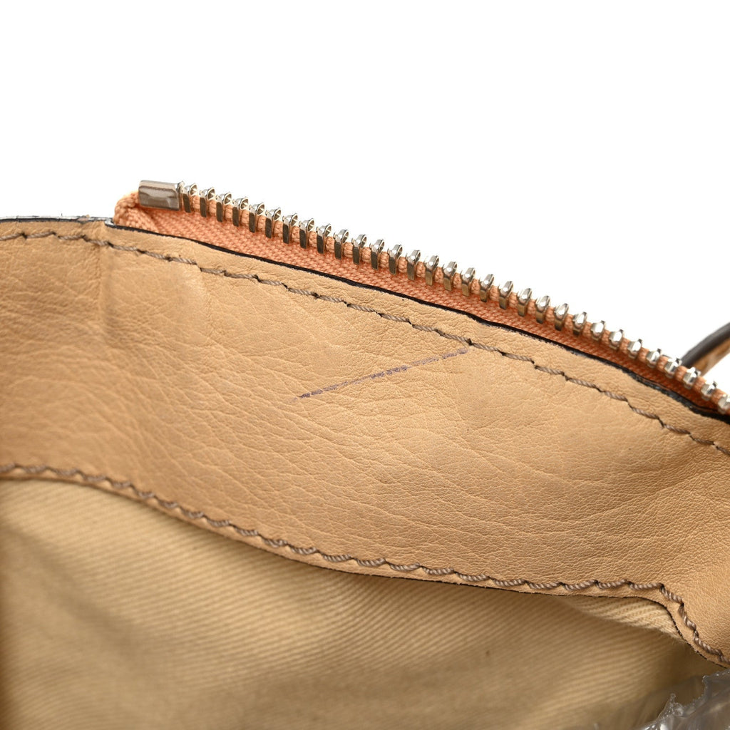 Calfskin Medium Paddington Satchel Taupe
