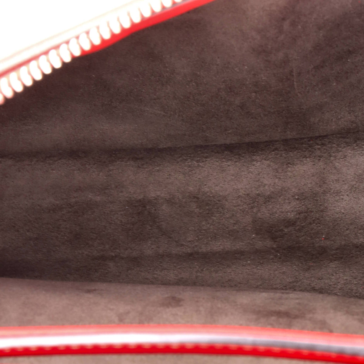 DotCom Click Shoulder Bag Quilted Leather Small