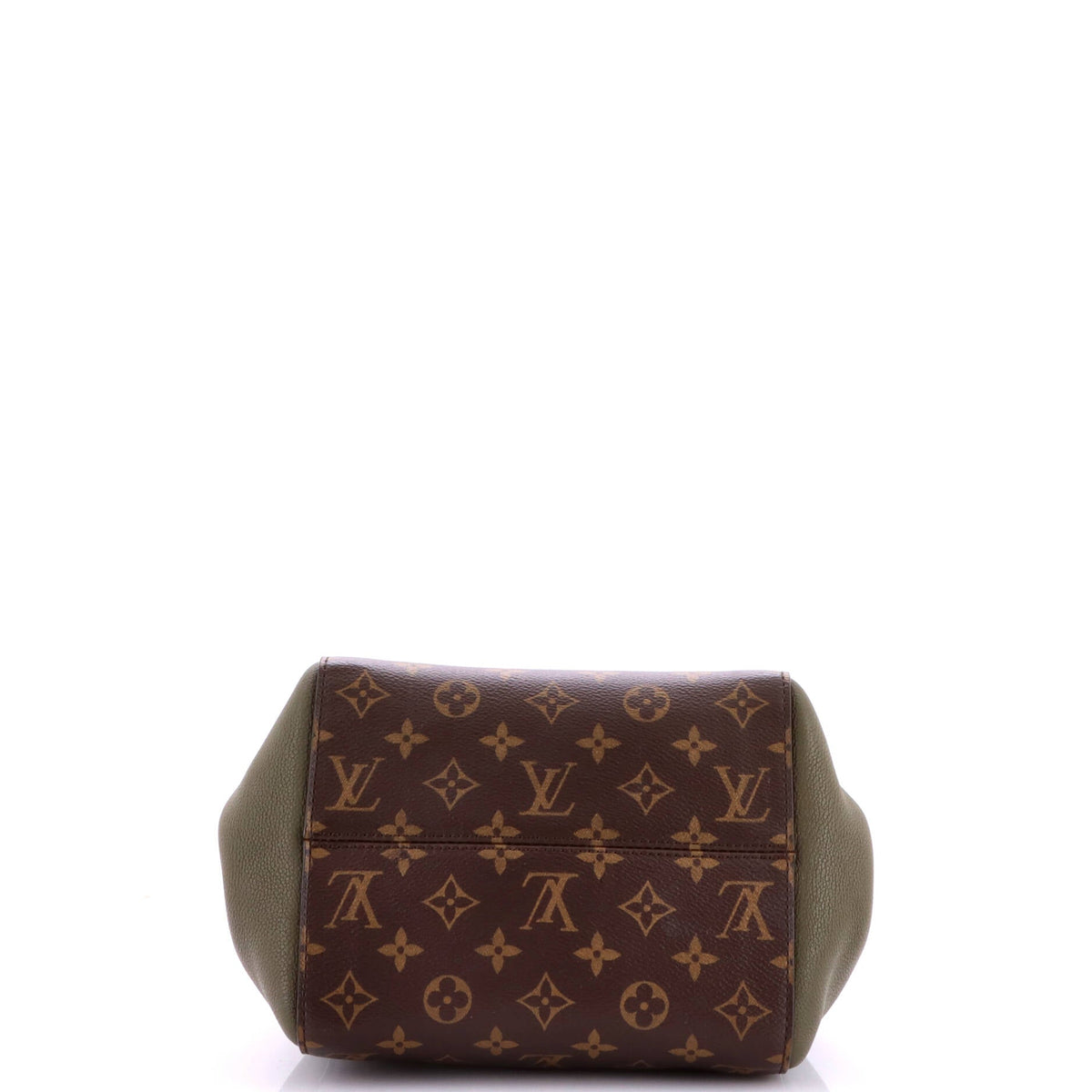 Fold Tote Monogram Canvas and Leather PM