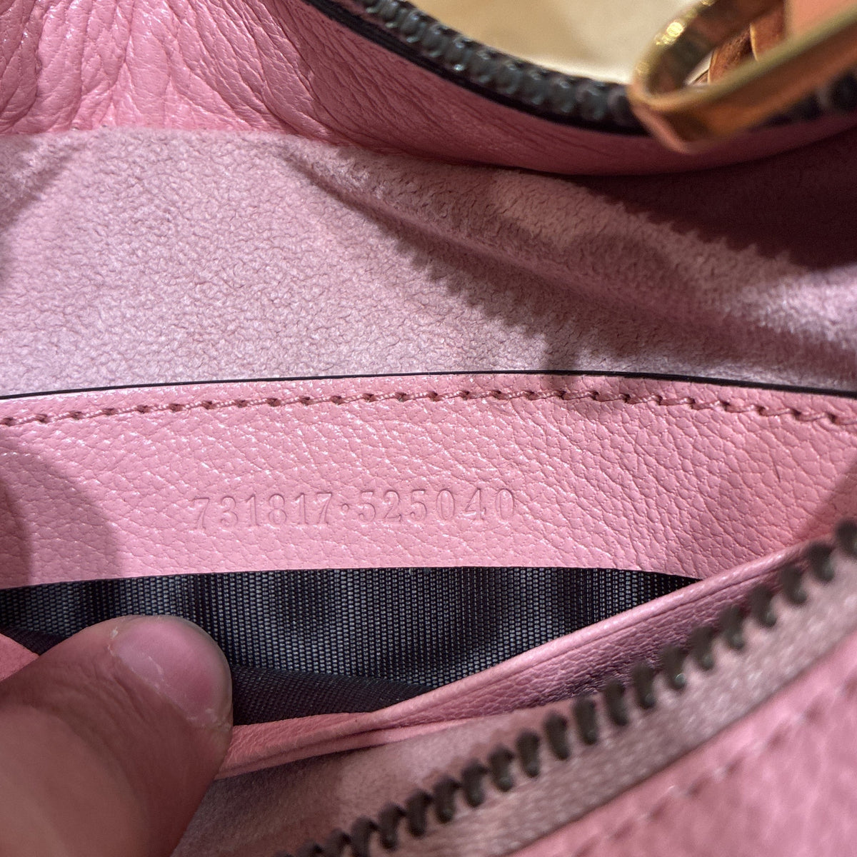 Aphrodite Zip Shoulder Bag Leather Small