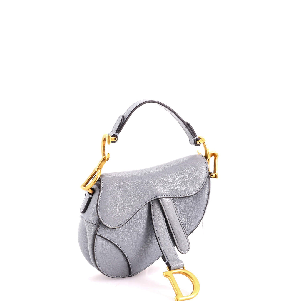 Saddle Handbag Leather Micro