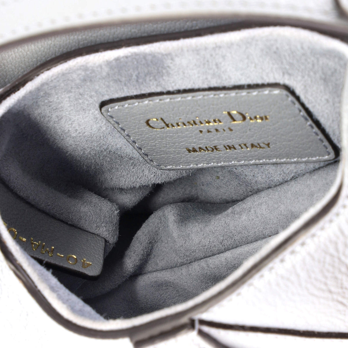 Saddle Handbag Leather Micro