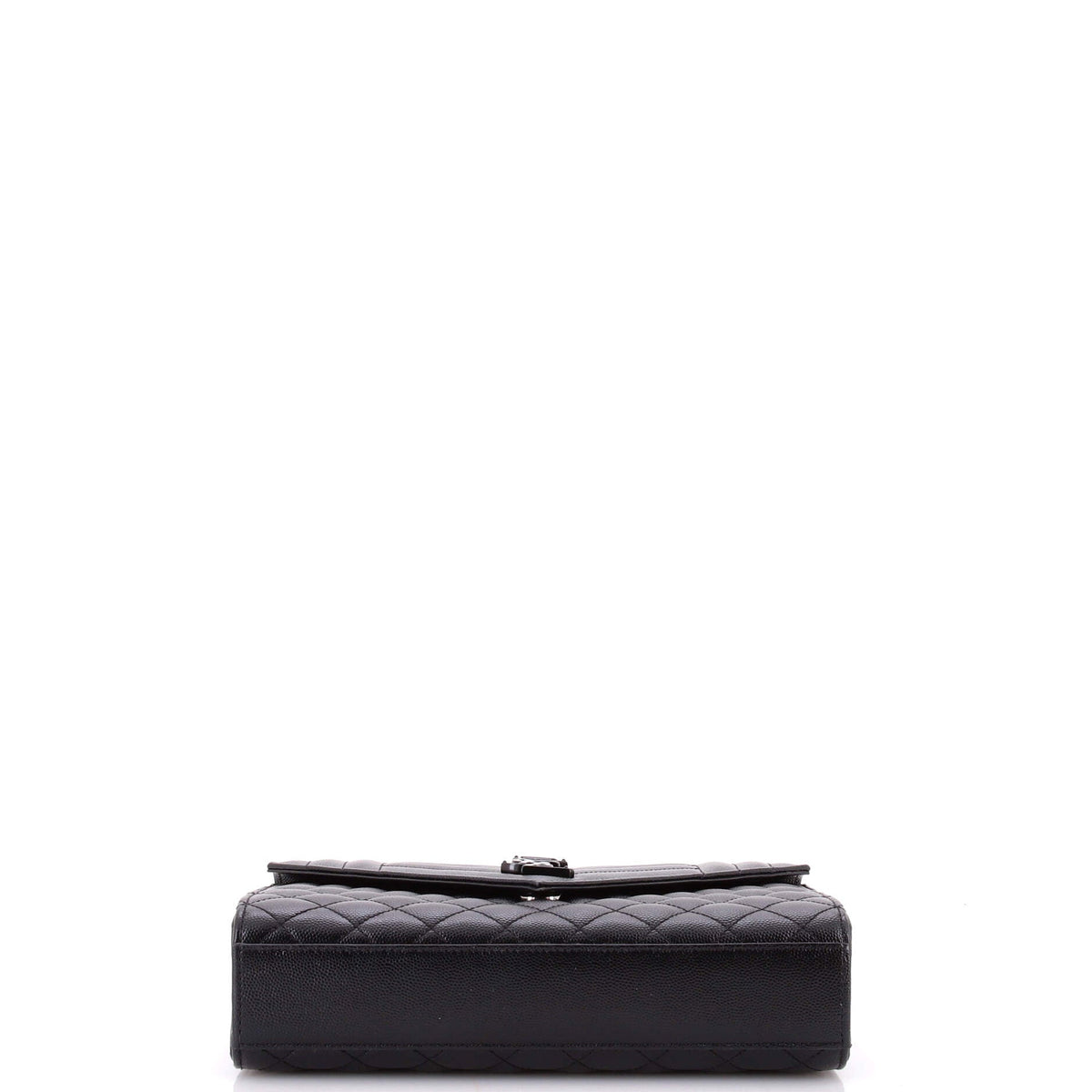 Classic Monogram Envelope Satchel Mixed Matelasse Leather Medium