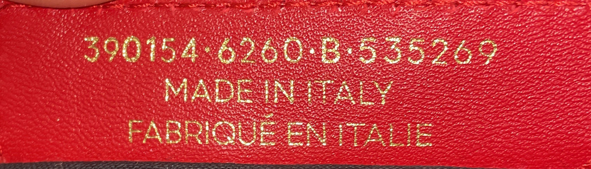 City Classic Metallic Edge Bag Leather Medium