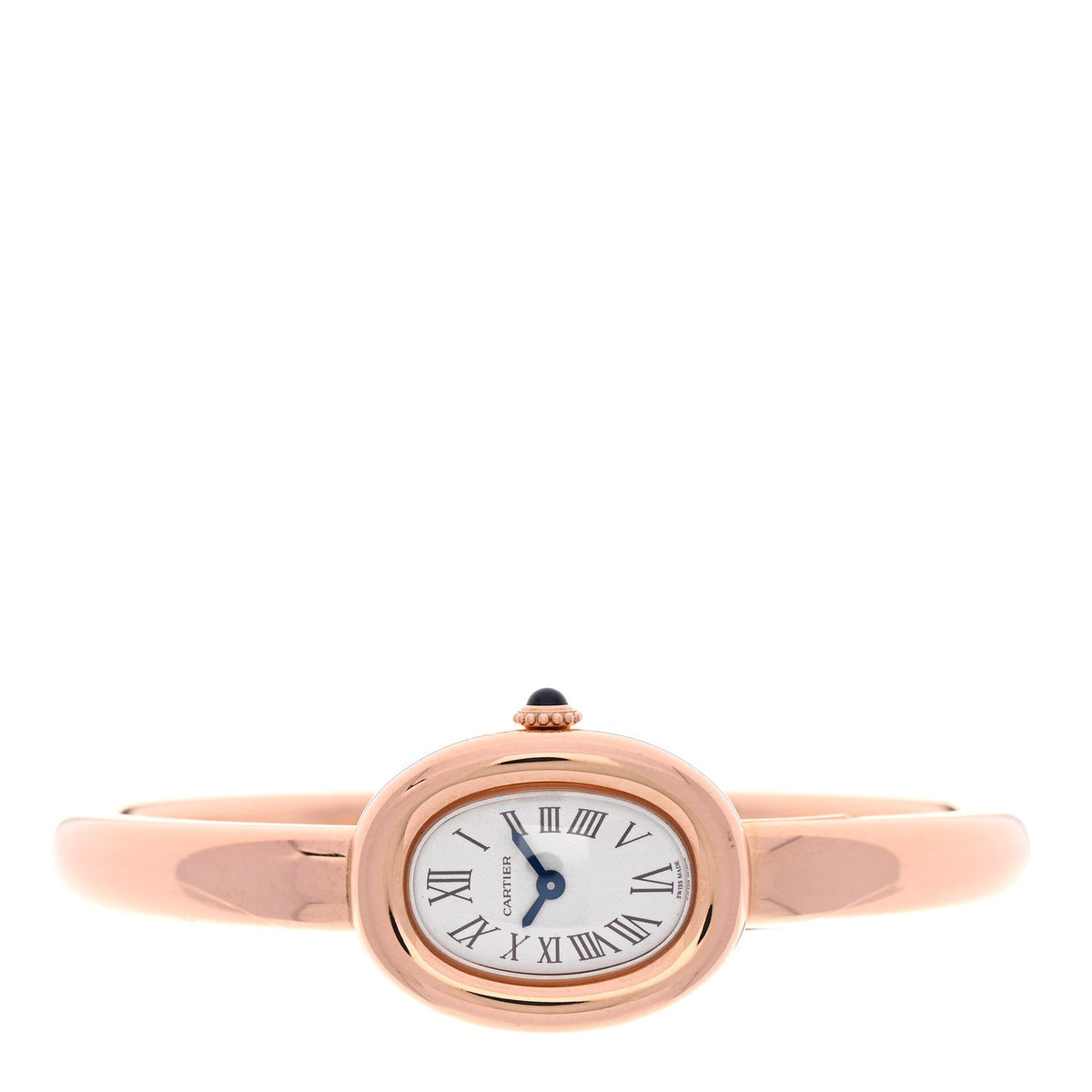 18K Pink Gold 19mm Baignoire Quartz Watch