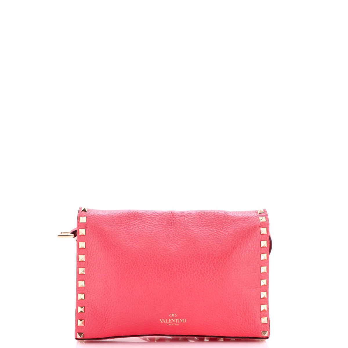 Rockstud Flip Lock Flap Bag Leather Medium