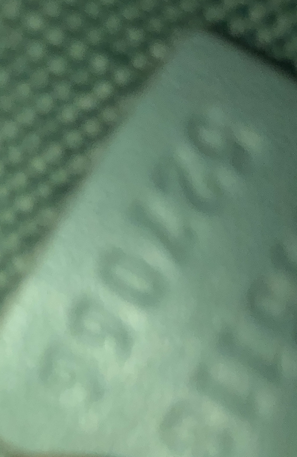 Emblem Bucket Bag GG Embossed Patent Small
