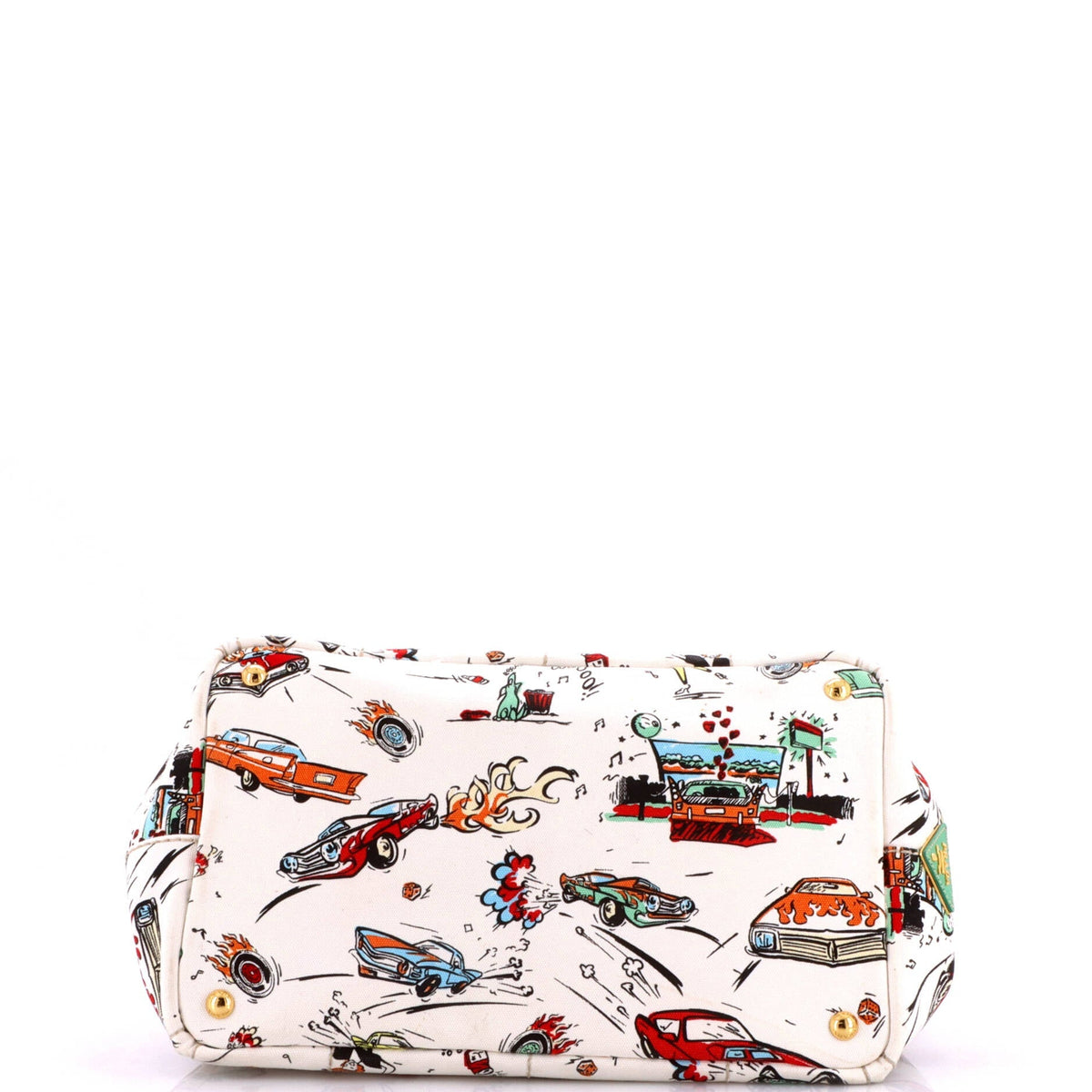 Canapa Convertible Tote Printed Canvas Medium
