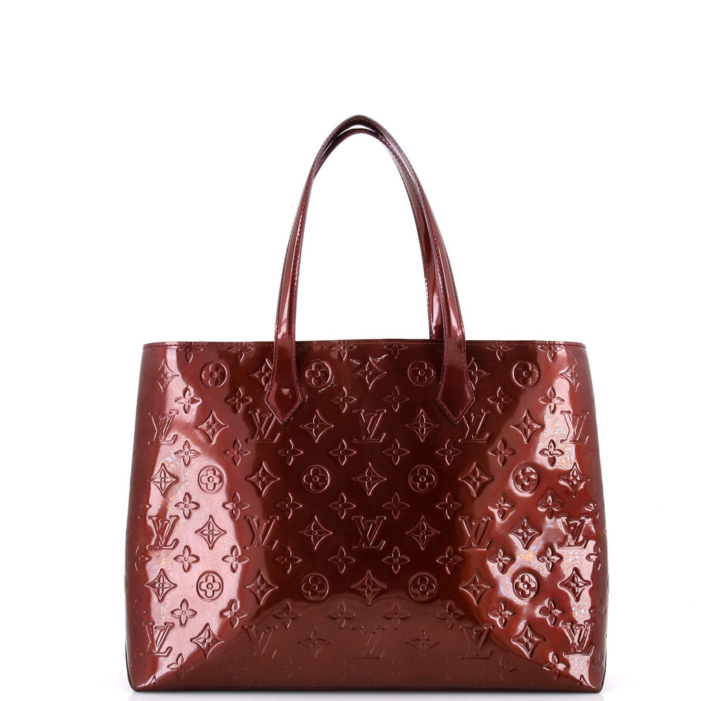Wilshire Handbag Monogram Vernis MM
