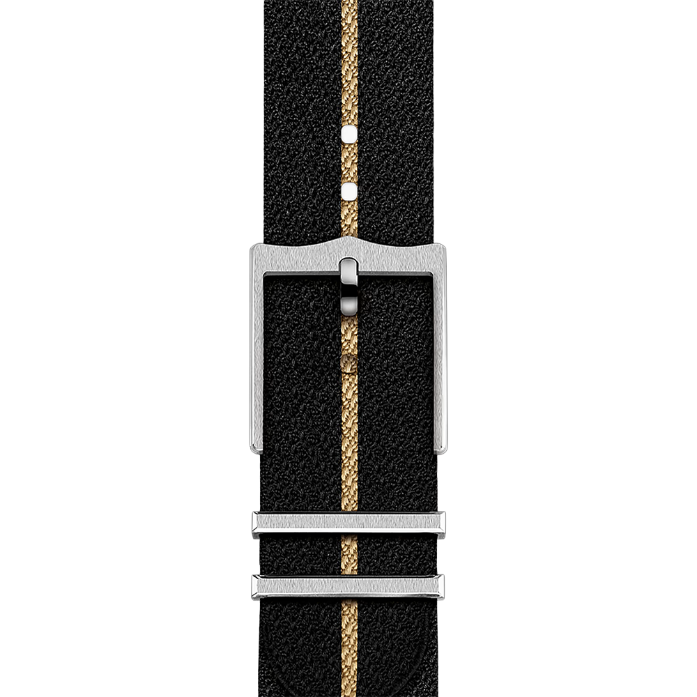 Black Bay GMT S&G Yellow-Gold Two-Tone 41mm - Black on Fabric Strap