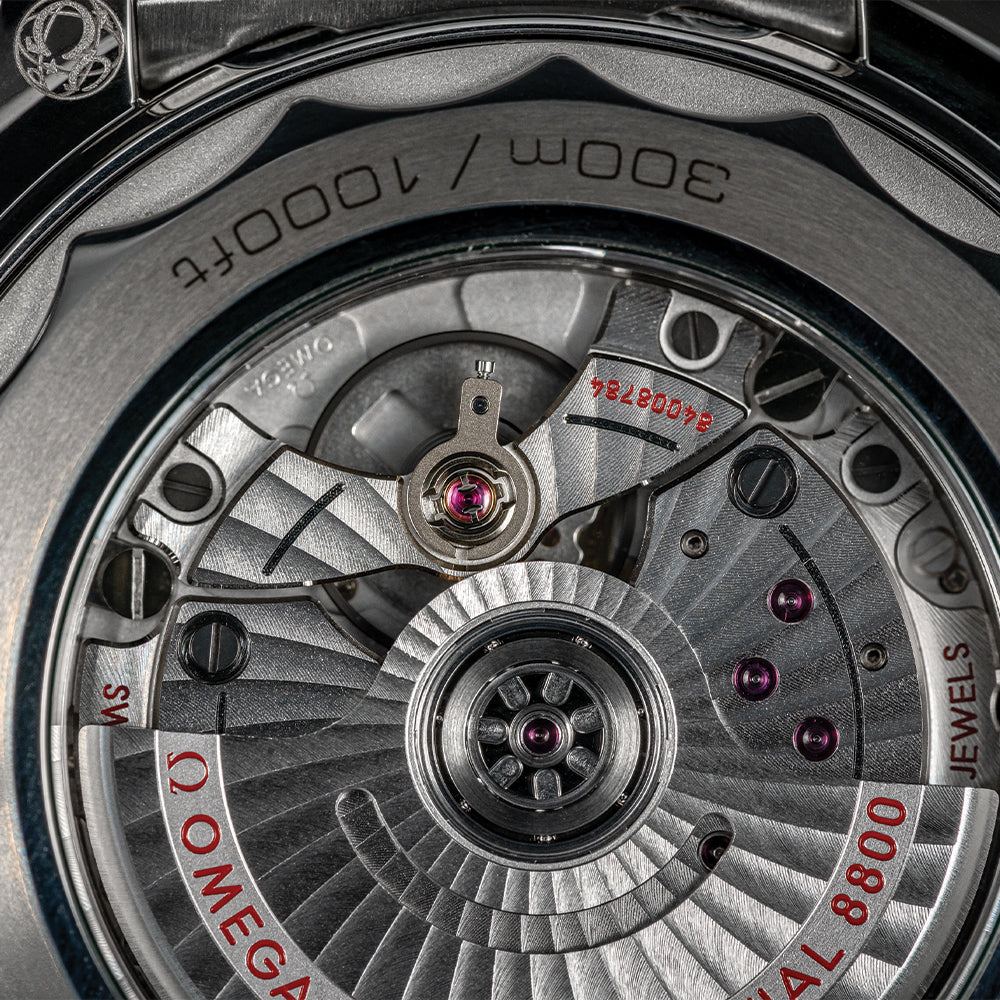 Seamaster Diver 300M 42mm - White on Rubber Strap