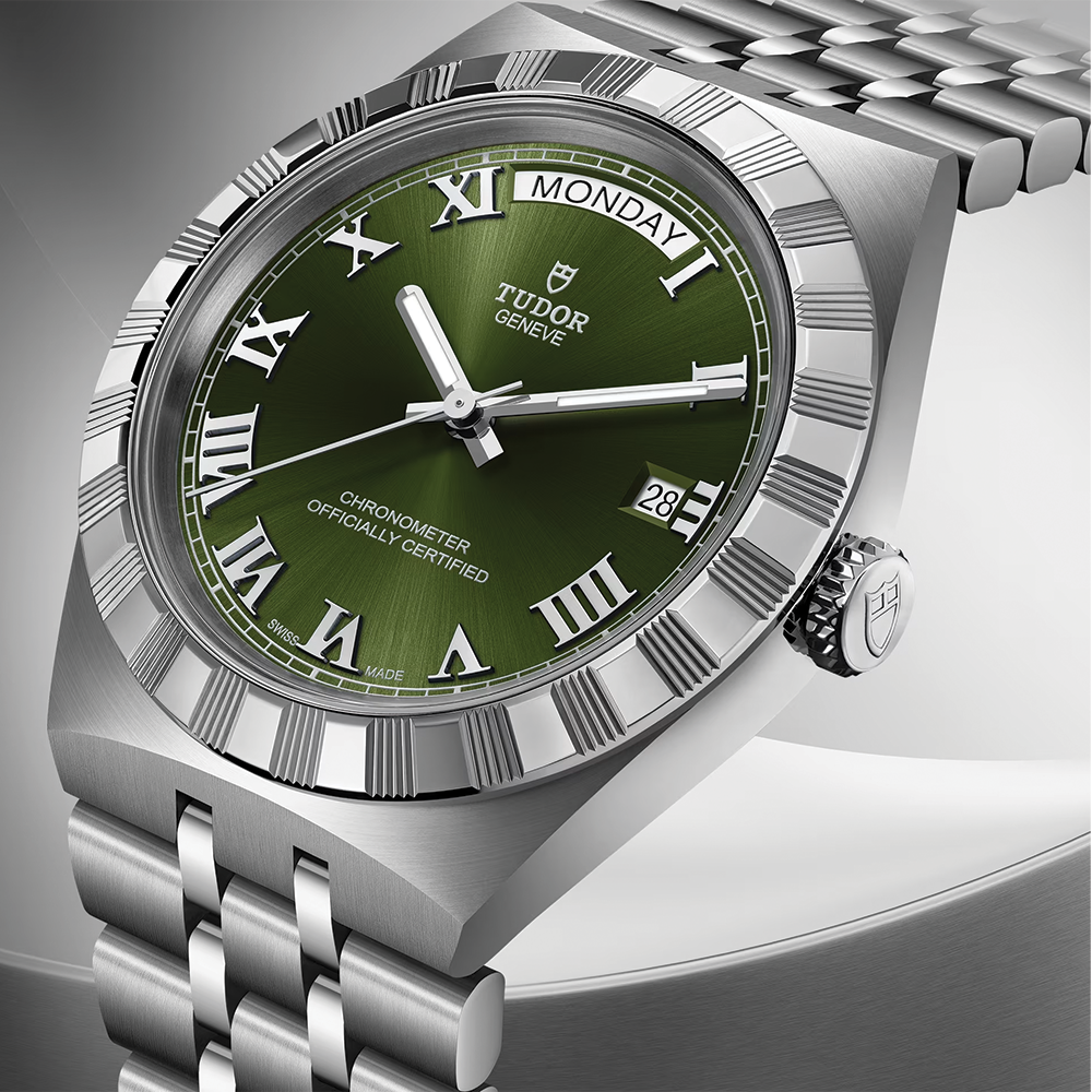 TUDOR Royal Day/Date 40mm - Green on Bracelet