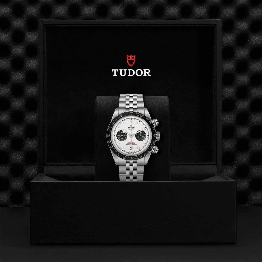 Black Bay Chrono 41mm - Opaline on 5-Link Bracelet
