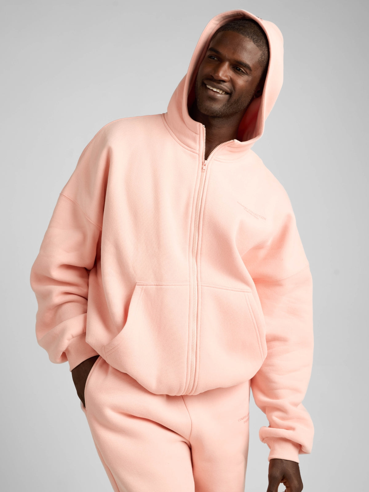 Pastel Zip Hoodie – Mega