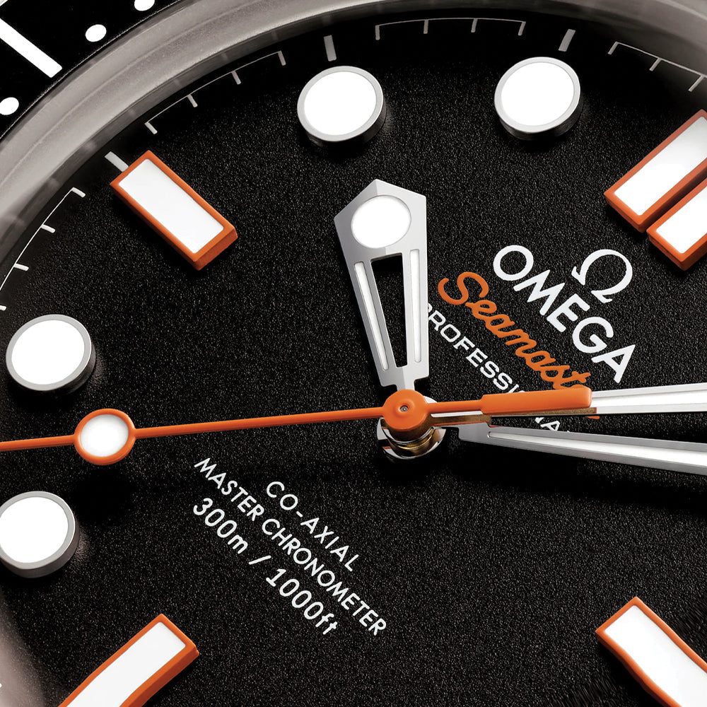 Seamaster Diver 300M 42mm - Black on Rubber Strap