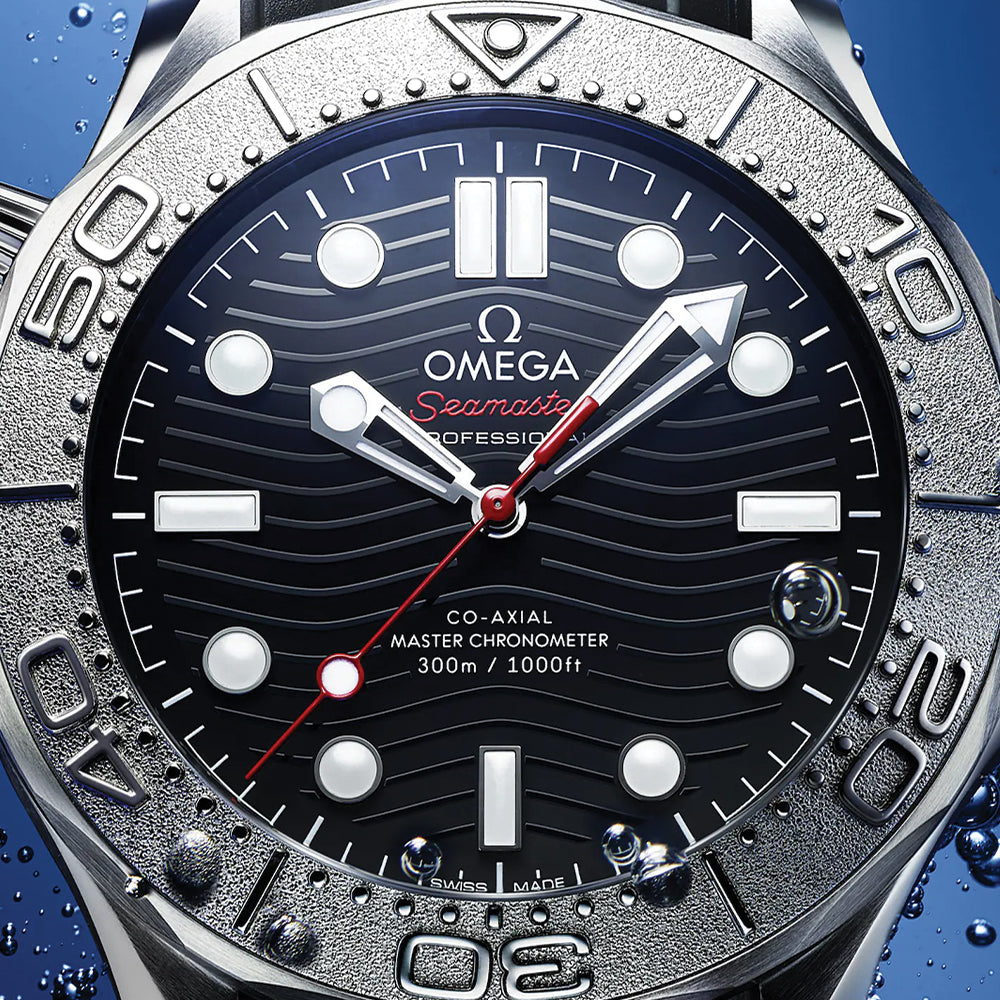 Seamaster Diver 300M Nekton Edition 42mm - Black on Rubber Strap