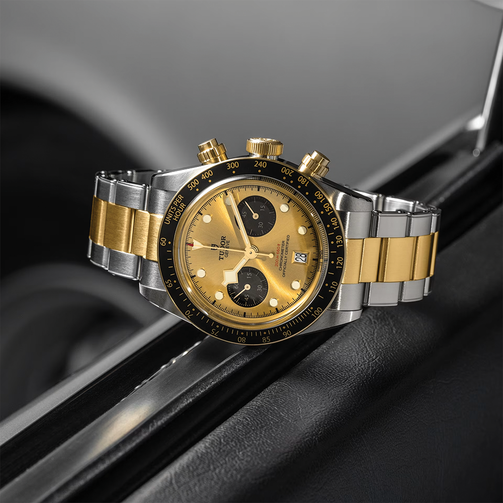 Black Bay Chrono S&G 41mm - Champagne on Bracelet