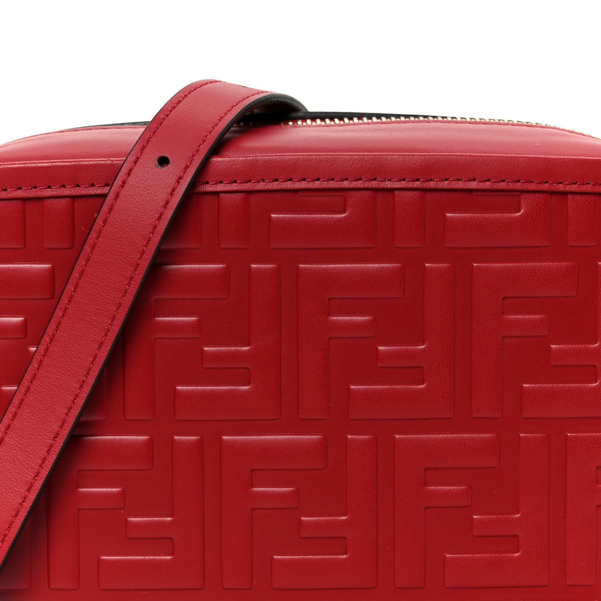 Vitello Century FF 1974 Embossed Mini Camera Case Fragola