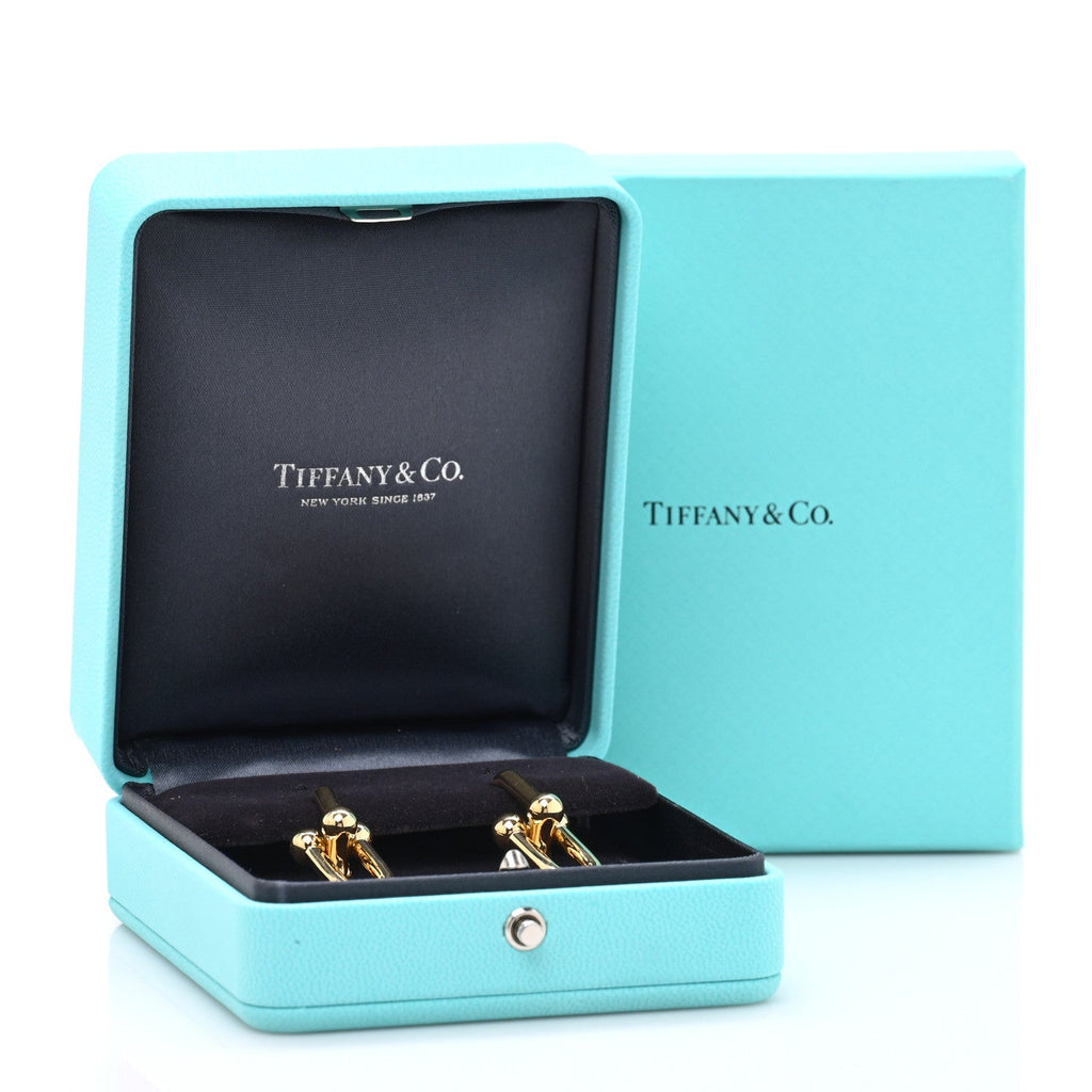 18K Yellow Gold Large HardWear Link Earrings