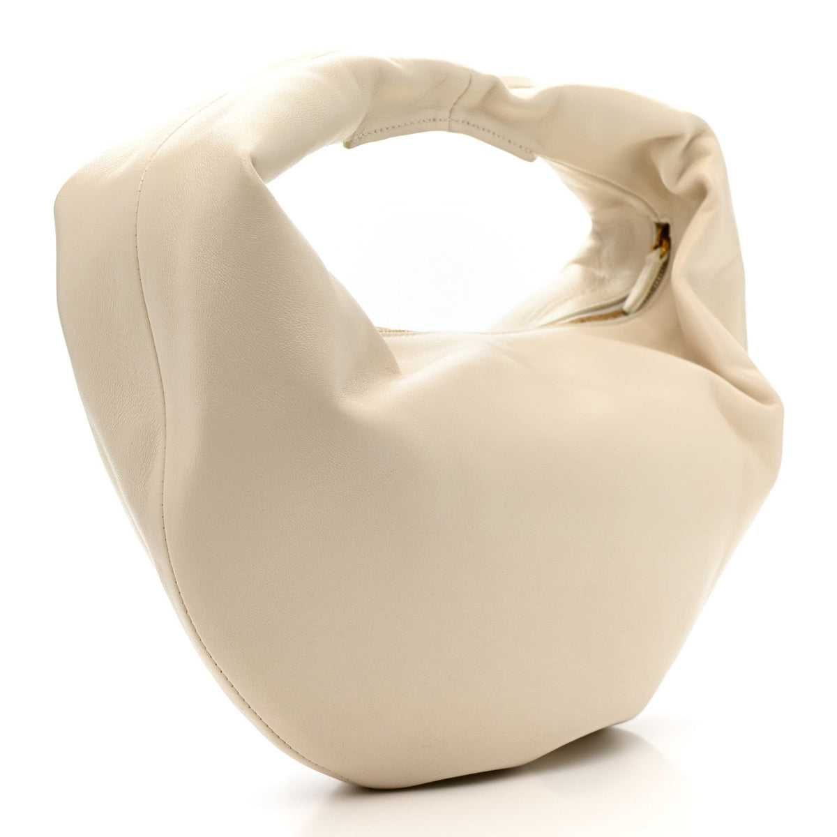 Calfskin Medium Olivia Hobo Off White