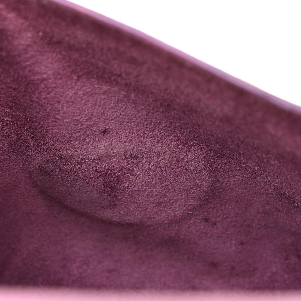 Small Classic Grain Calfskin Small Lily Flap Heather
