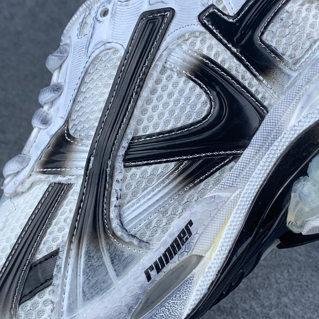 Balenciaga Runner Sneaker 'Worn-Out - Grey White Black'