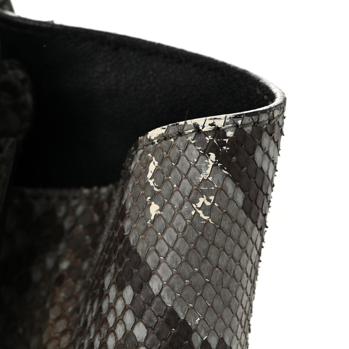 Snakeskin Mini Luggage Multicolor