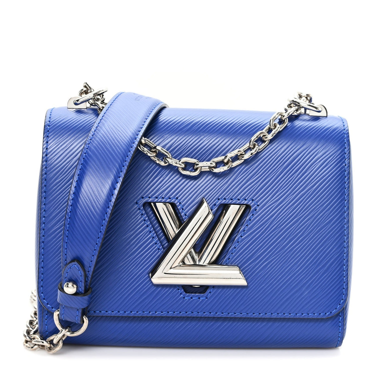Epi Twist Shoulder Bag PM Blueberry