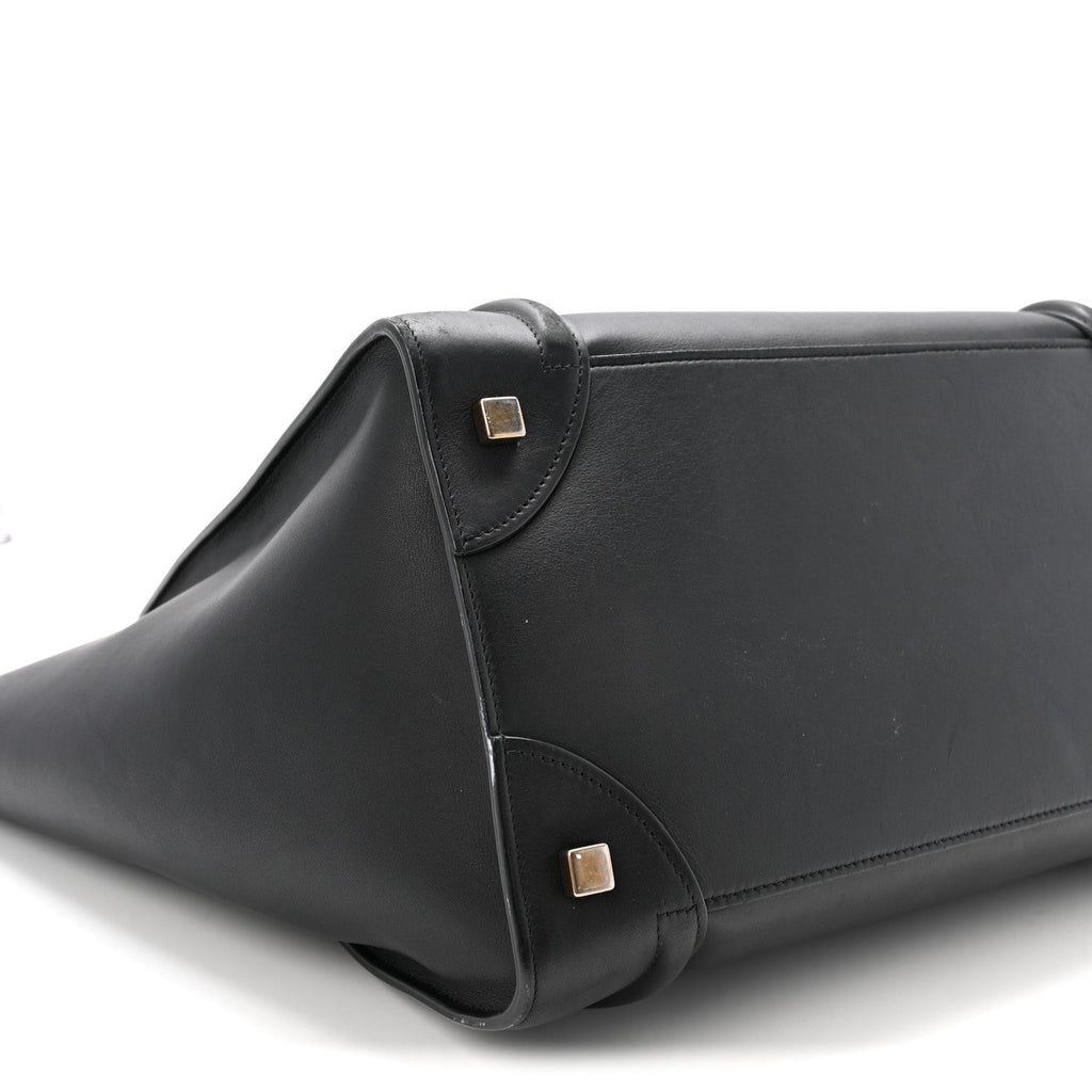 Smooth Calfskin Mini Luggage Black