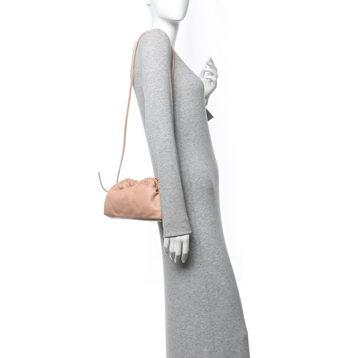 Lambskin Mini Cloud Clutch Trucco
