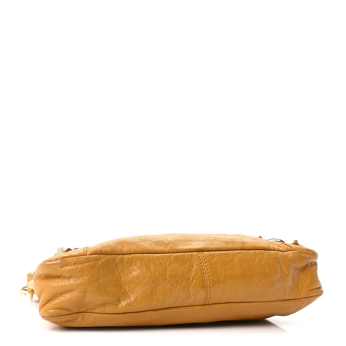 Agneau Giant 12 Gold Hardware First Jaune Moutarde