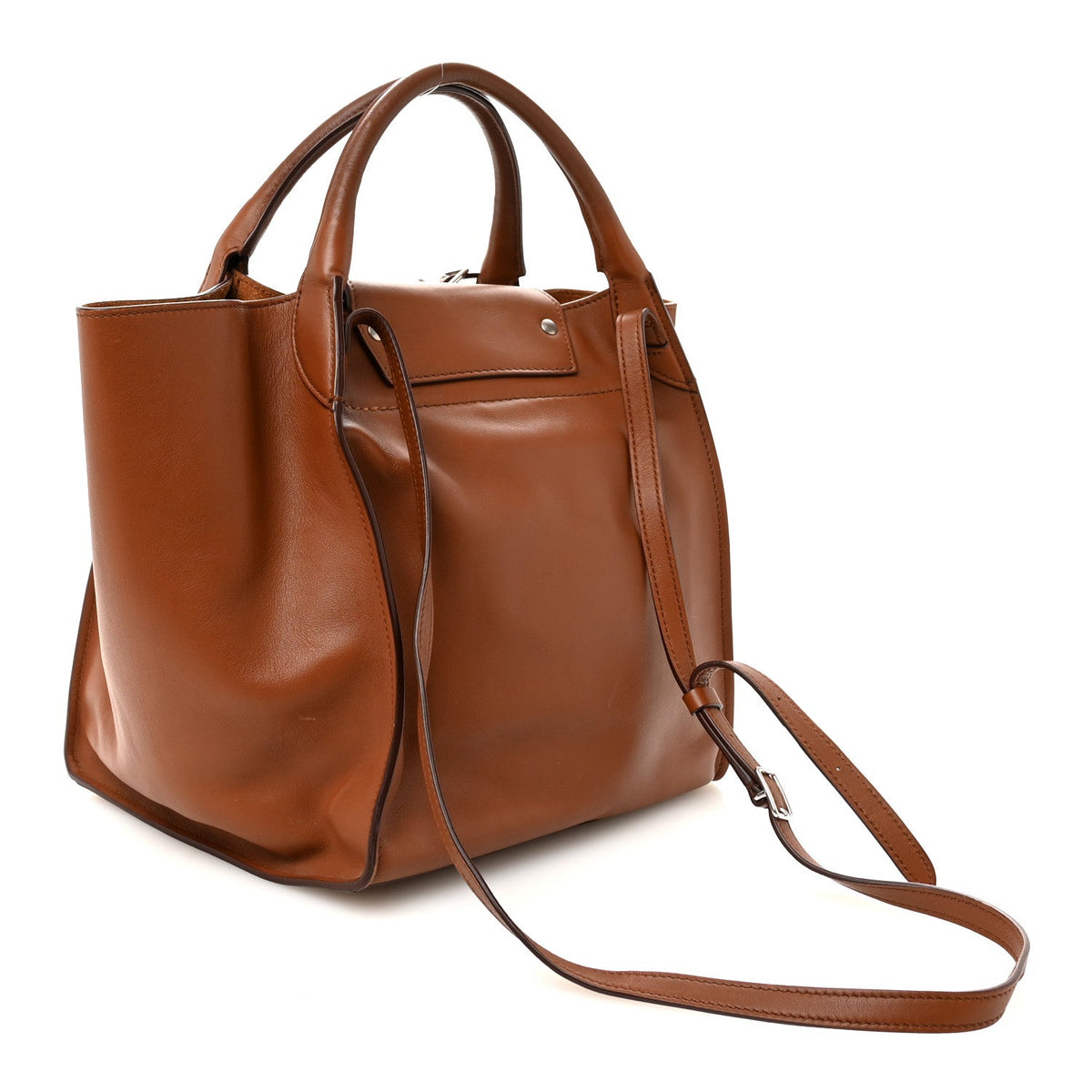 Smooth Calfskin Small Big Bag Tan
