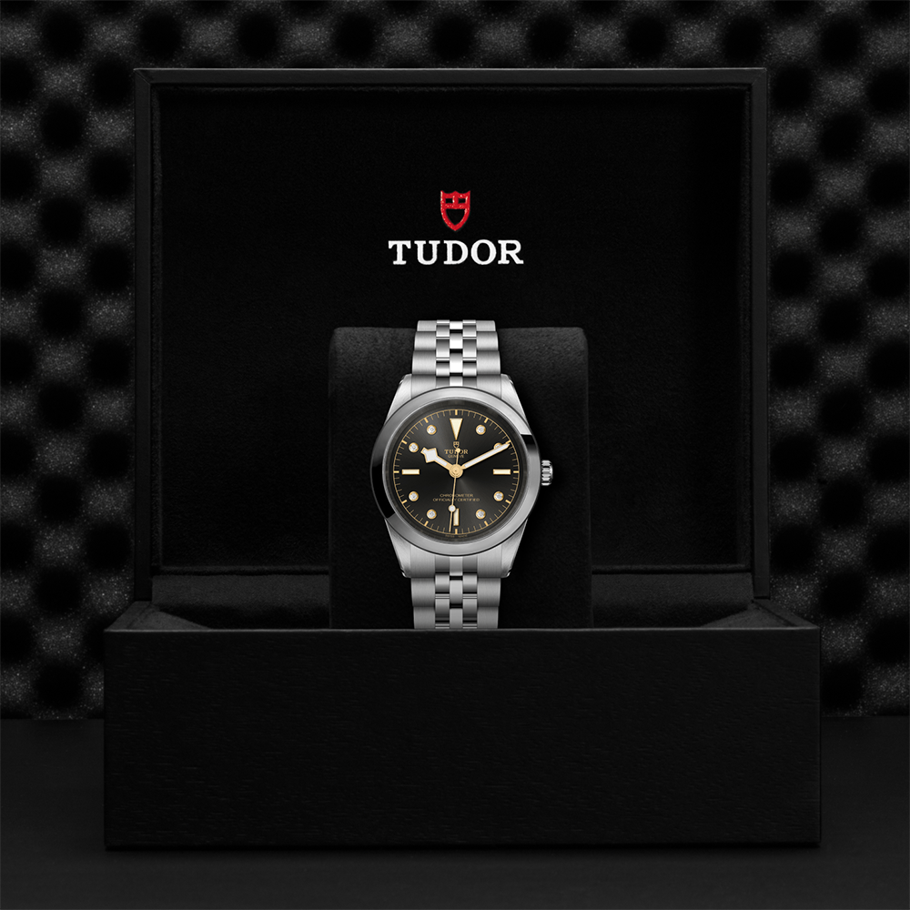 Black Bay One 41mm - Anthracite, Diamond-Set on Bracelet