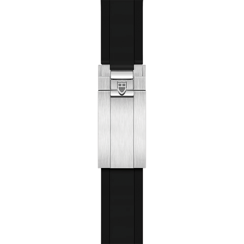 Black Bay 54 37mm - Blue on Rubber Strap