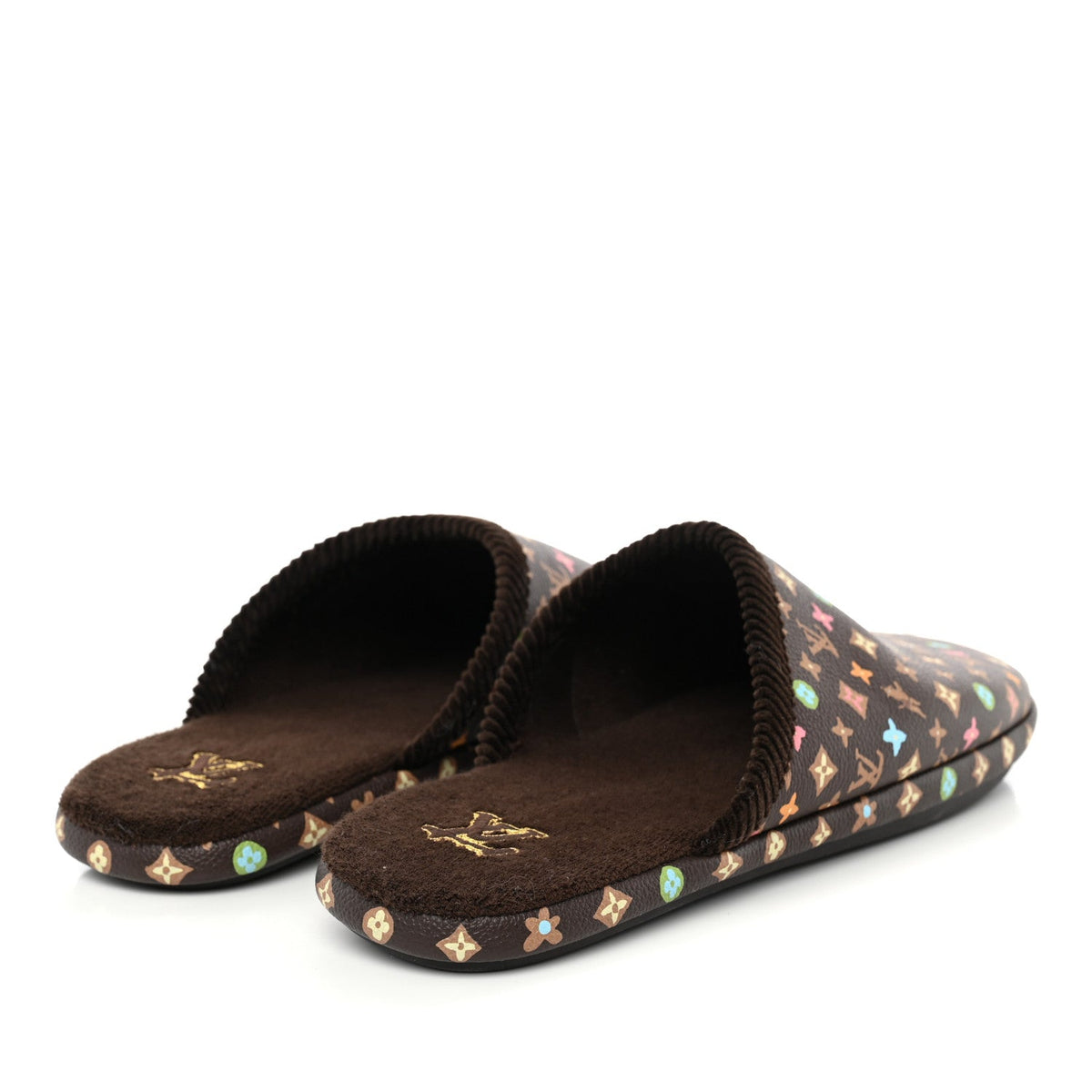 X TYLER THE CREATOR Monogram Craggy LV Palace Mens Slippers 9 Mocha