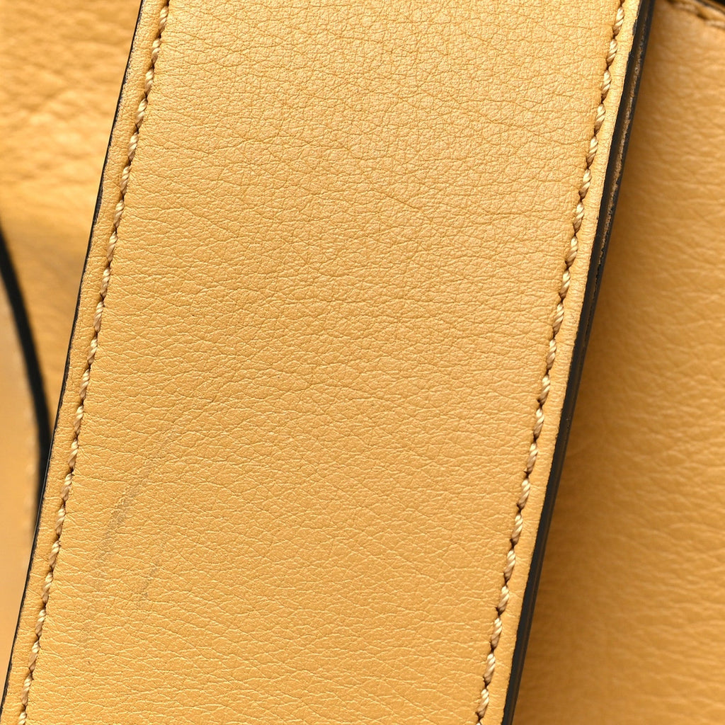Calfskin Medium Puzzle Bag Yellow