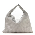 Calfskin Intrecciato Large Hop Sterling