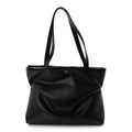 Calfskin Judy East West Tote Black