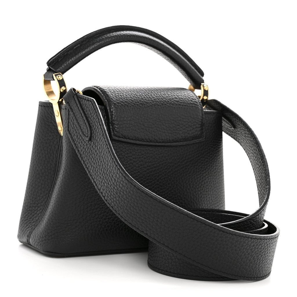 Taurillon Mini Capucines Black