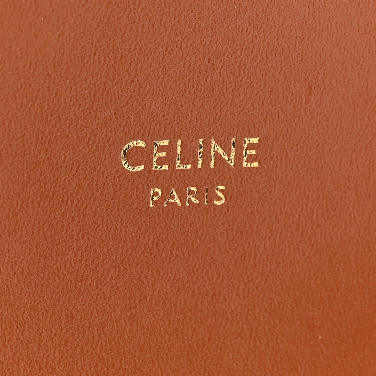 Triomphe Canvas Calfskin Micro Drawstring Bucket Bag Tan