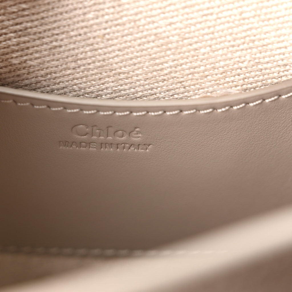Calfskin Small Tess Bag Motty Grey