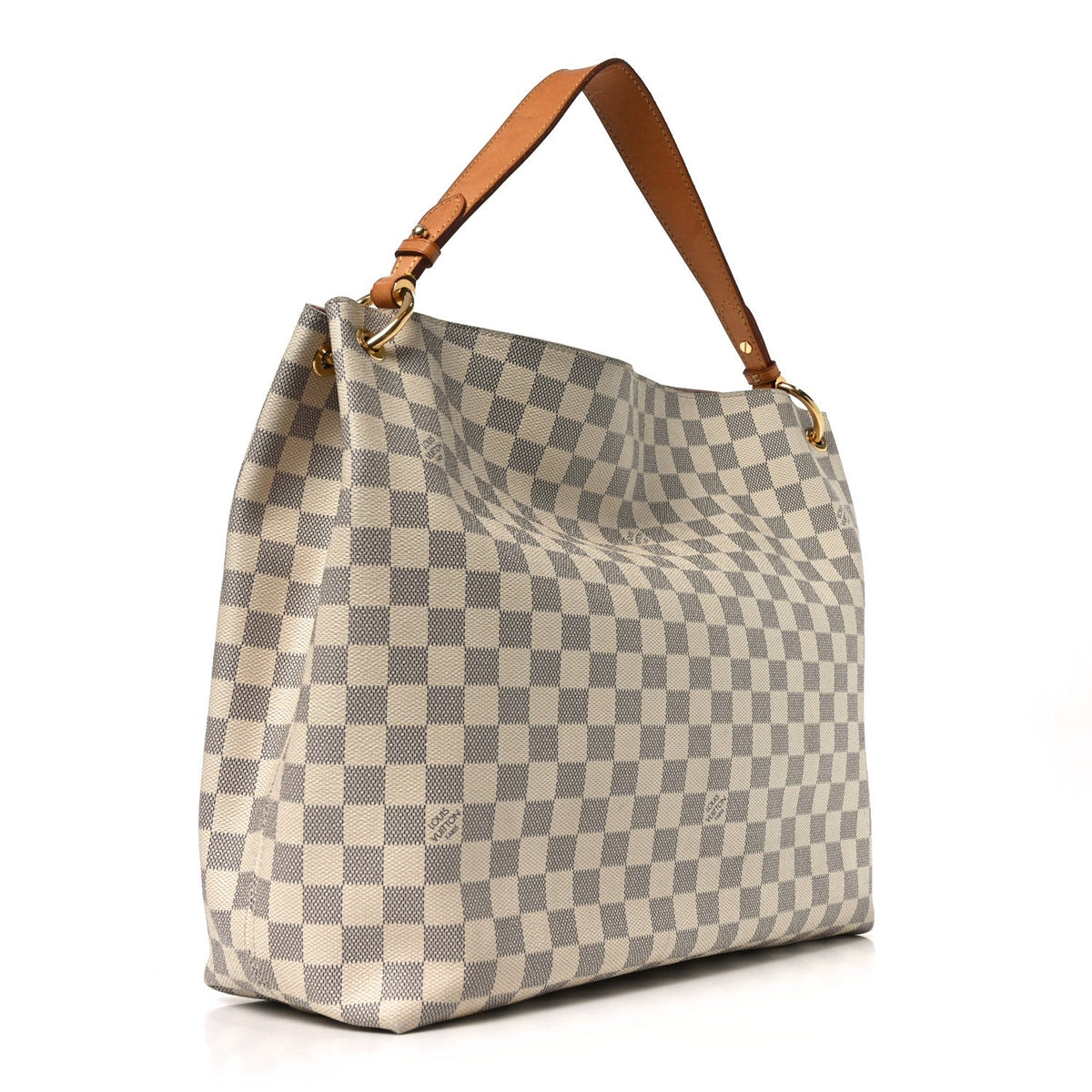 Damier Azur Graceful MM Rose Ballerine