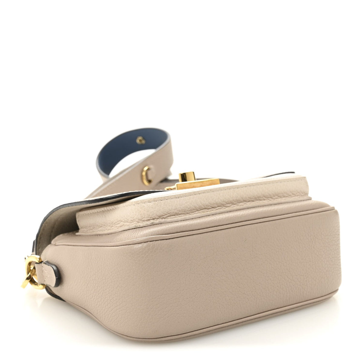 Grained Calfskin Lockme Tender Greige