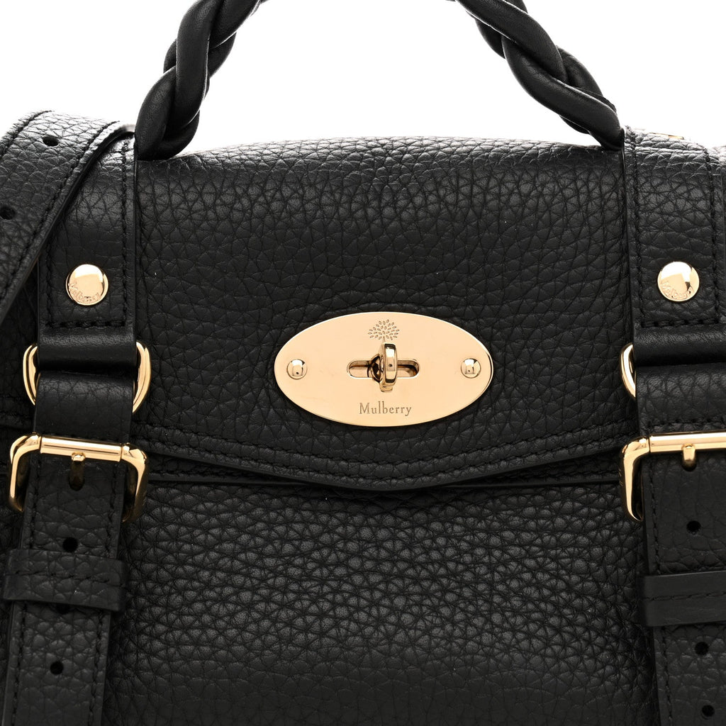 Heavy Grain Mini Alexa Black