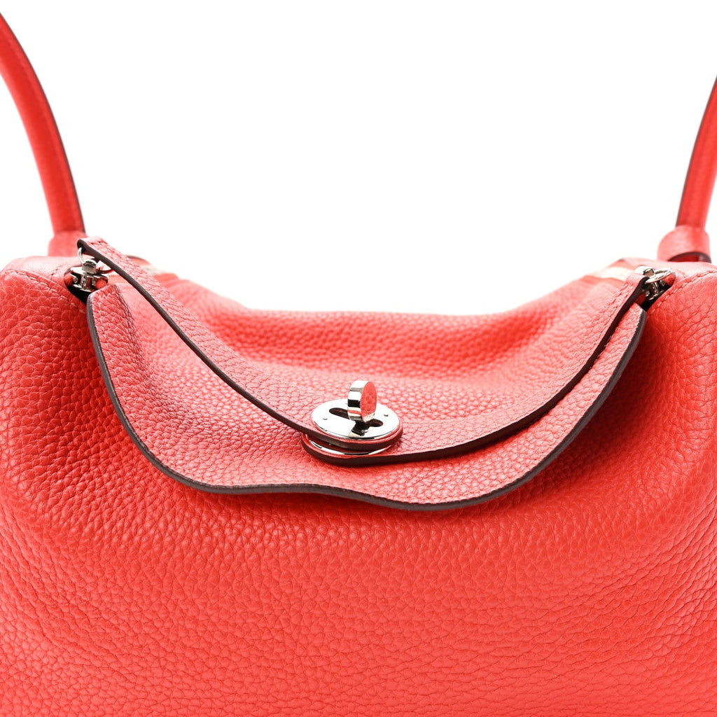 Taurillon Clemence Lindy 30 Rouge Pivoine