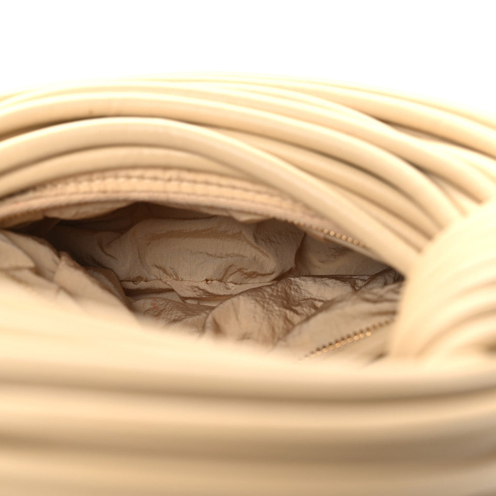 Nappa Mini Tubular Double Knot Porridge